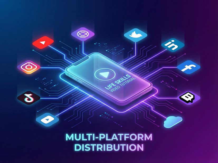 蘑菇视频全域分发平台-视频分发教程